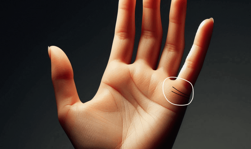 The Children Line on the Hand in Palmistry